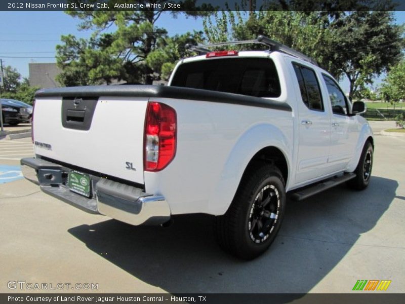 Avalanche White / Steel 2012 Nissan Frontier SL Crew Cab