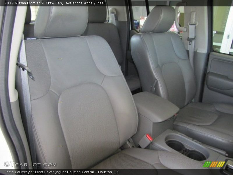 Avalanche White / Steel 2012 Nissan Frontier SL Crew Cab