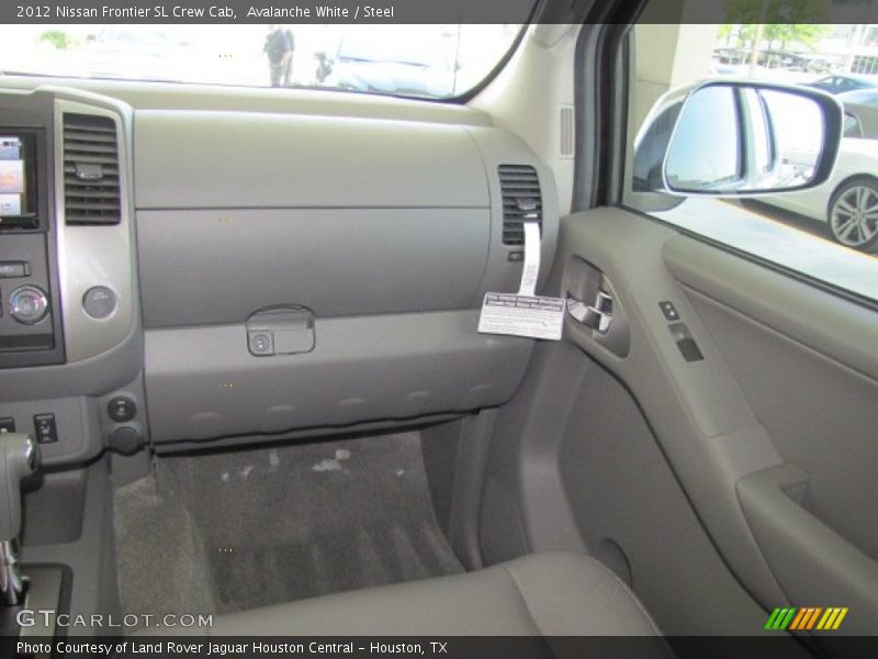 Avalanche White / Steel 2012 Nissan Frontier SL Crew Cab