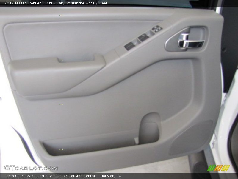 Avalanche White / Steel 2012 Nissan Frontier SL Crew Cab