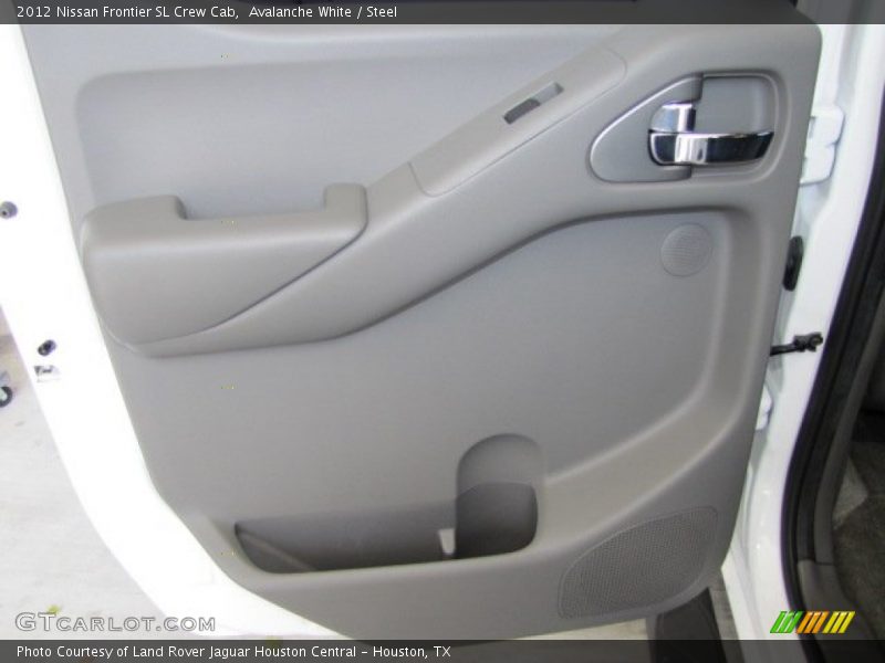 Avalanche White / Steel 2012 Nissan Frontier SL Crew Cab