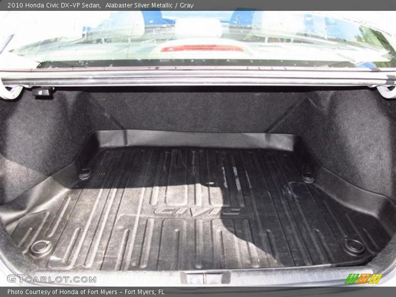 Alabaster Silver Metallic / Gray 2010 Honda Civic DX-VP Sedan