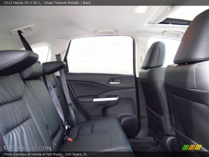 Urban Titanium Metallic / Black 2013 Honda CR-V EX-L