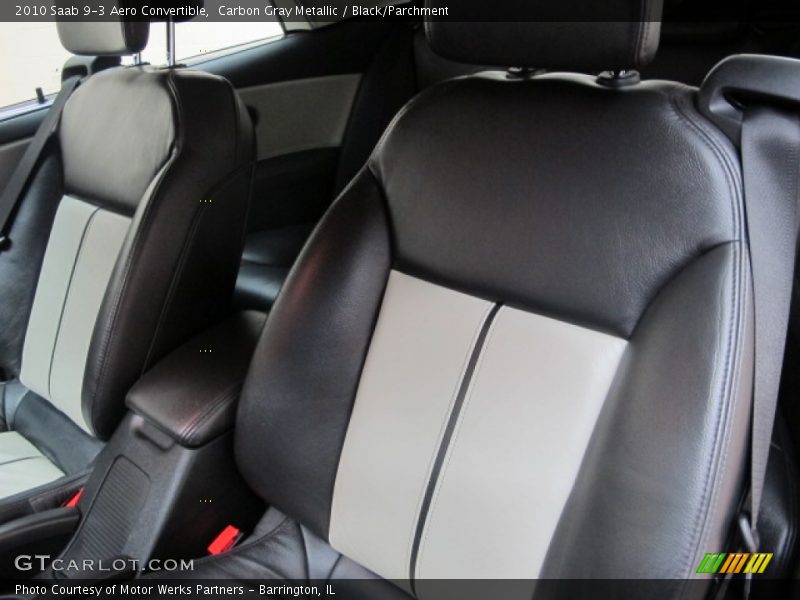  2010 9-3 Aero Convertible Black/Parchment Interior