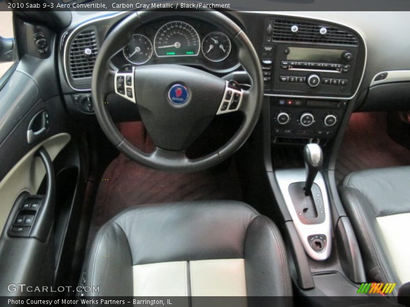 Dashboard of 2010 9-3 Aero Convertible