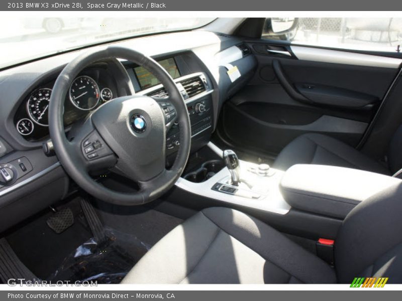 Space Gray Metallic / Black 2013 BMW X3 xDrive 28i