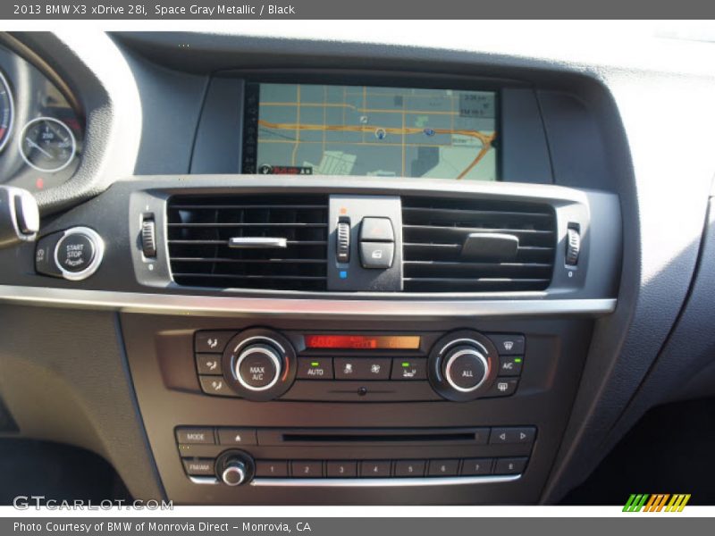 Space Gray Metallic / Black 2013 BMW X3 xDrive 28i