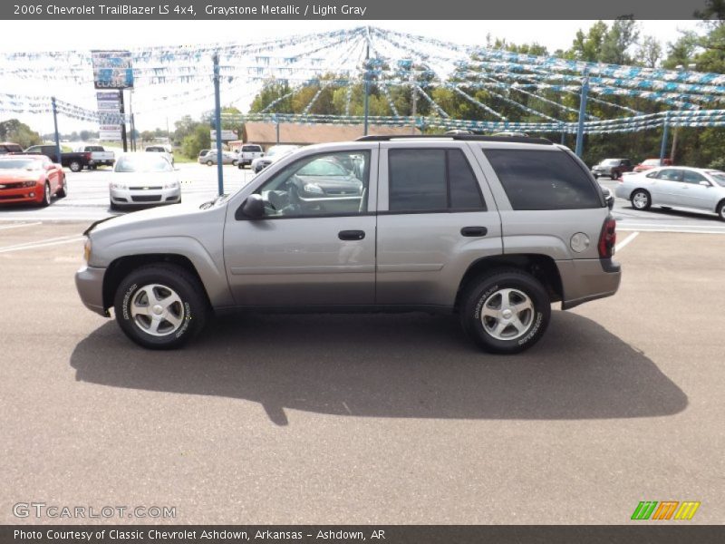 Graystone Metallic / Light Gray 2006 Chevrolet TrailBlazer LS 4x4