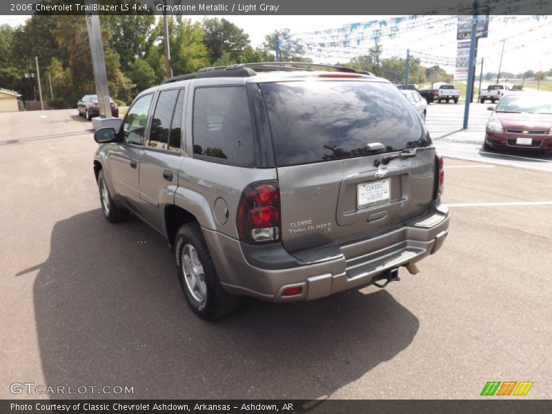 Graystone Metallic / Light Gray 2006 Chevrolet TrailBlazer LS 4x4