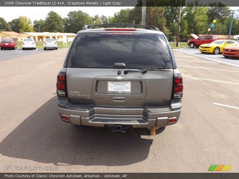Graystone Metallic / Light Gray 2006 Chevrolet TrailBlazer LS 4x4