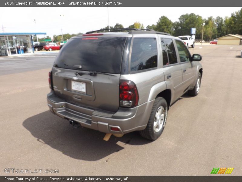 Graystone Metallic / Light Gray 2006 Chevrolet TrailBlazer LS 4x4