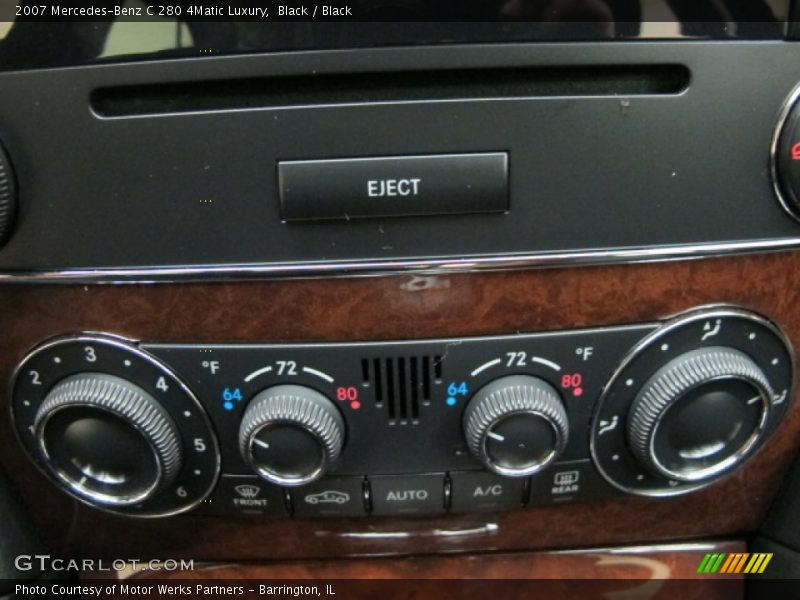 Black / Black 2007 Mercedes-Benz C 280 4Matic Luxury