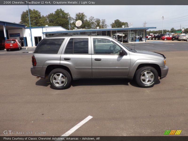 Graystone Metallic / Light Gray 2006 Chevrolet TrailBlazer LS 4x4