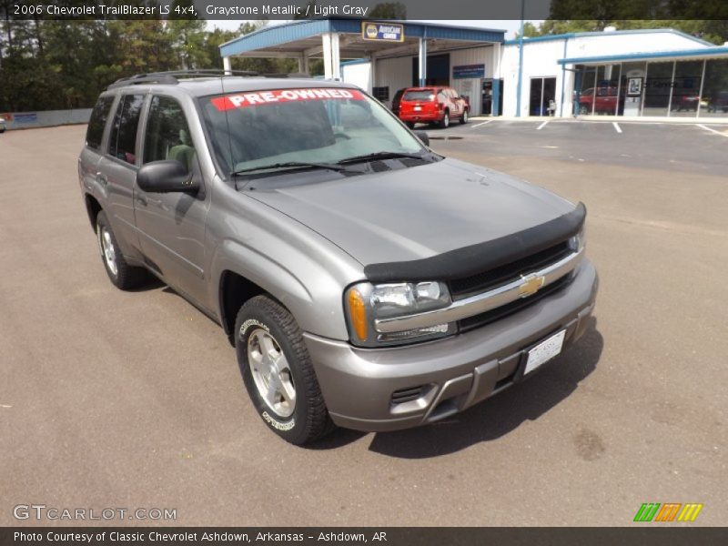 Graystone Metallic / Light Gray 2006 Chevrolet TrailBlazer LS 4x4