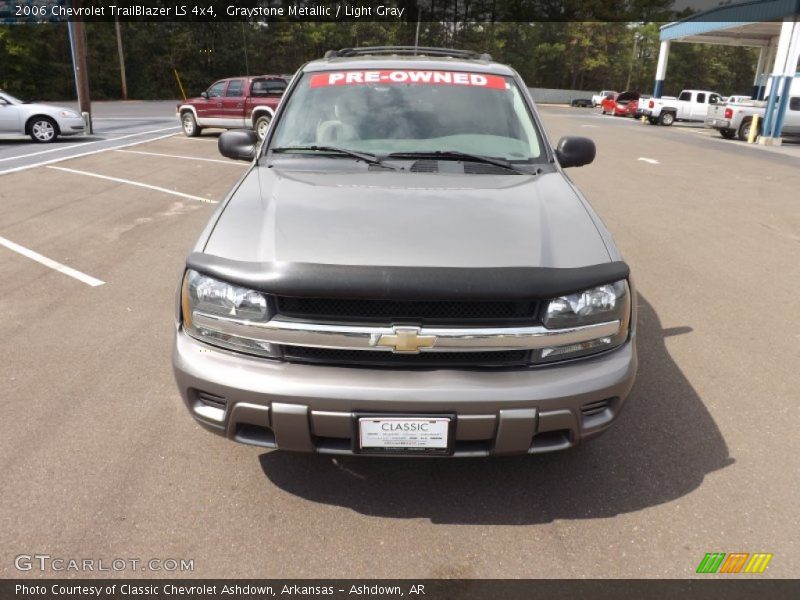 Graystone Metallic / Light Gray 2006 Chevrolet TrailBlazer LS 4x4