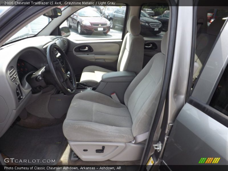 Graystone Metallic / Light Gray 2006 Chevrolet TrailBlazer LS 4x4