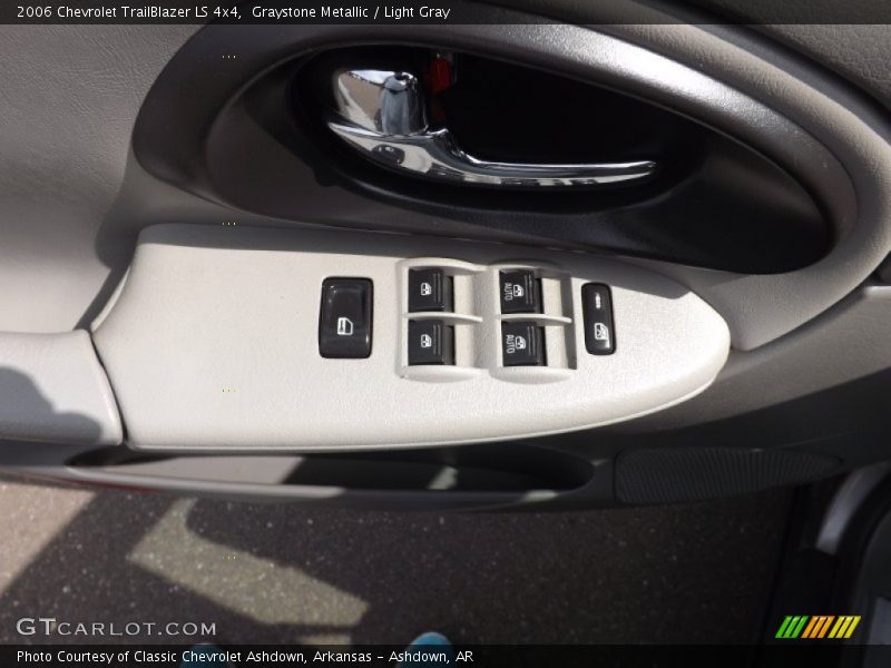 Graystone Metallic / Light Gray 2006 Chevrolet TrailBlazer LS 4x4