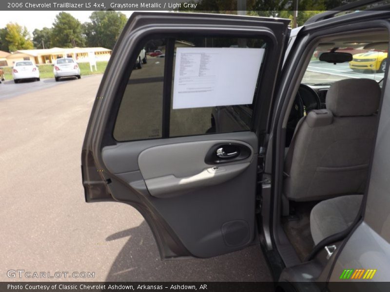 Graystone Metallic / Light Gray 2006 Chevrolet TrailBlazer LS 4x4