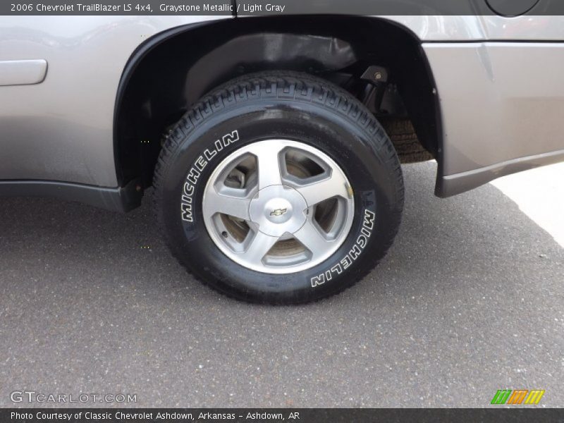 Graystone Metallic / Light Gray 2006 Chevrolet TrailBlazer LS 4x4
