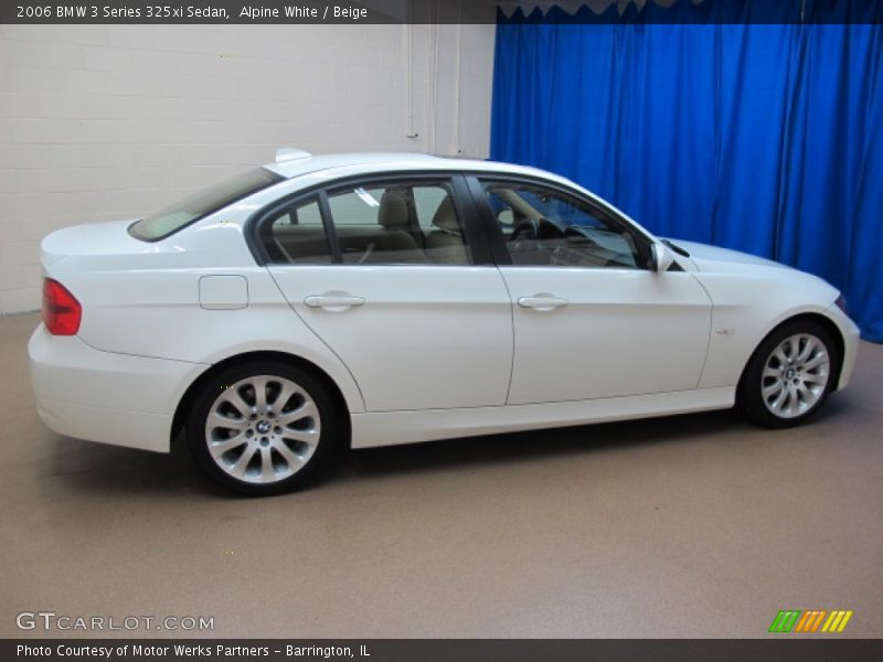 Alpine White / Beige 2006 BMW 3 Series 325xi Sedan