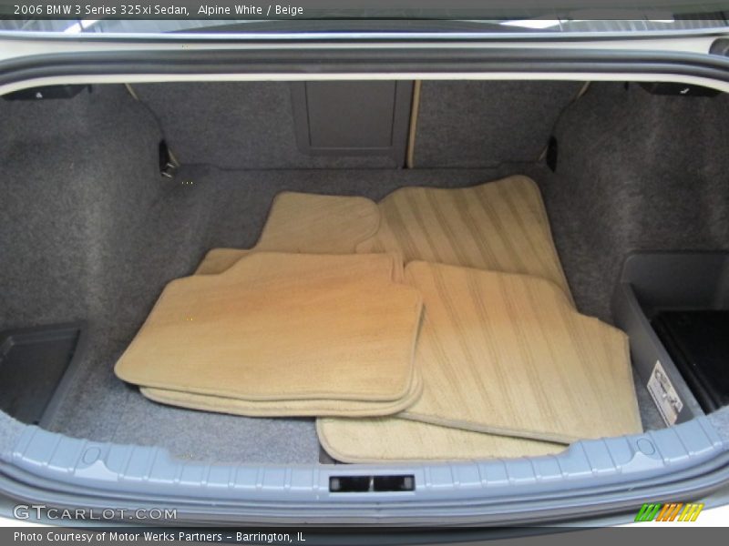 Alpine White / Beige 2006 BMW 3 Series 325xi Sedan