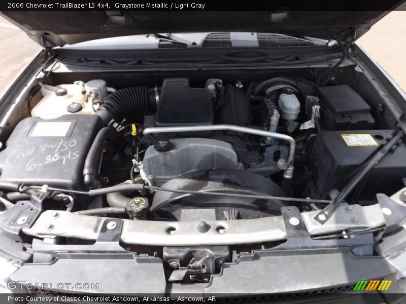 Graystone Metallic / Light Gray 2006 Chevrolet TrailBlazer LS 4x4