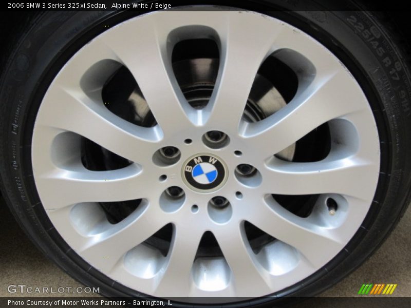 Alpine White / Beige 2006 BMW 3 Series 325xi Sedan