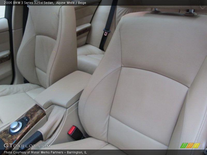 Alpine White / Beige 2006 BMW 3 Series 325xi Sedan