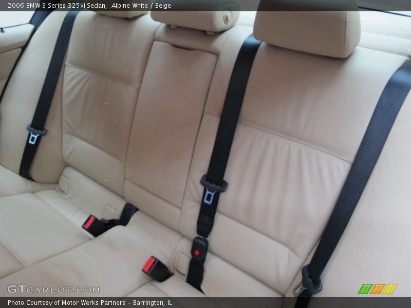 Alpine White / Beige 2006 BMW 3 Series 325xi Sedan