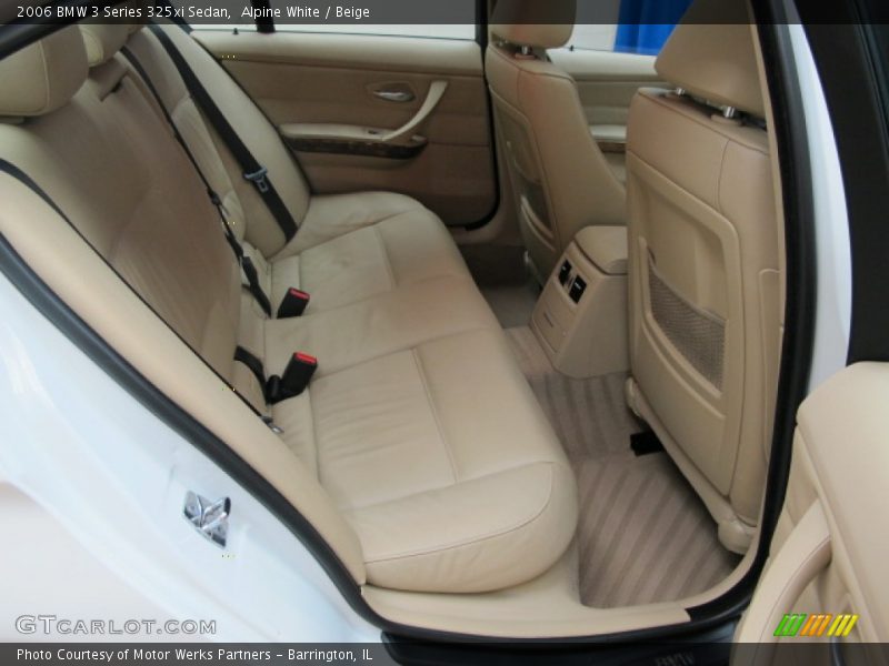 Alpine White / Beige 2006 BMW 3 Series 325xi Sedan