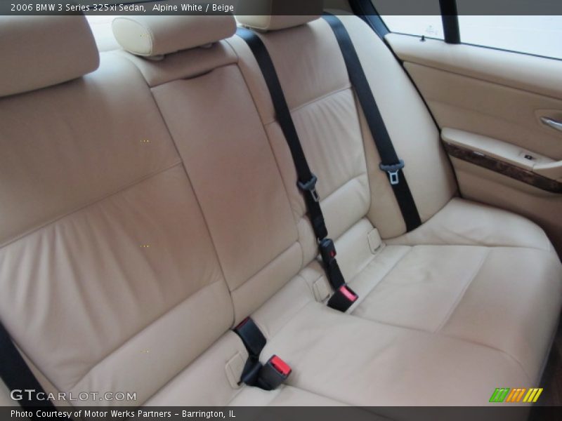 Alpine White / Beige 2006 BMW 3 Series 325xi Sedan