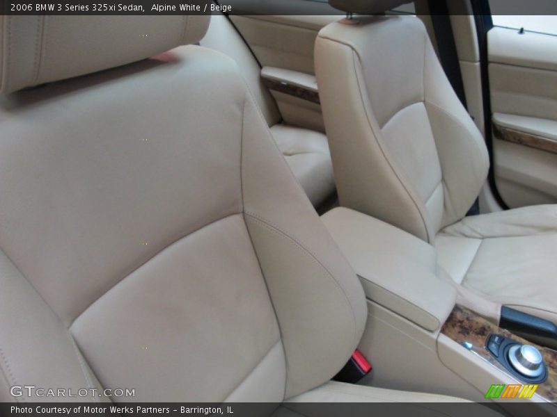 Alpine White / Beige 2006 BMW 3 Series 325xi Sedan