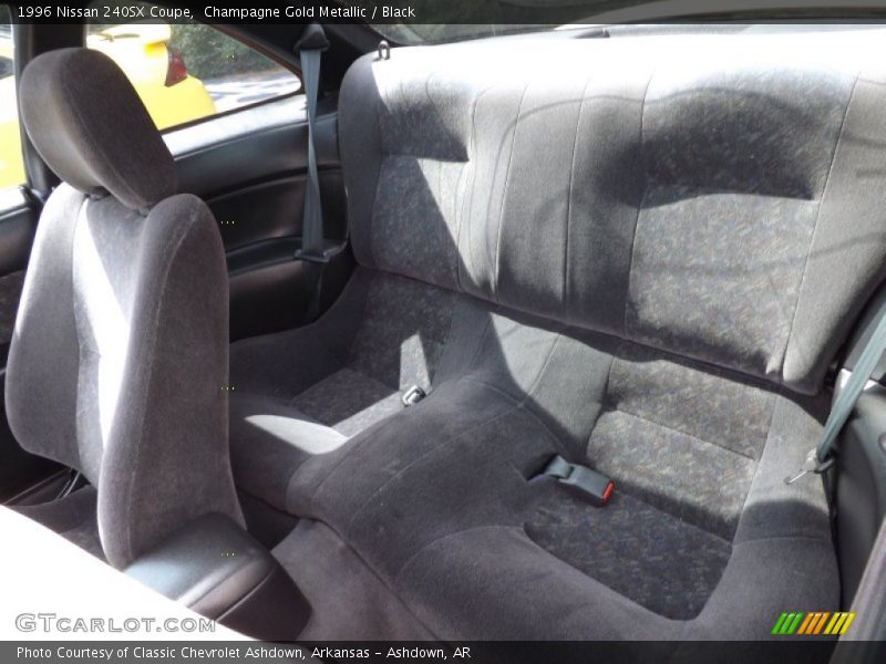 Champagne Gold Metallic / Black 1996 Nissan 240SX Coupe