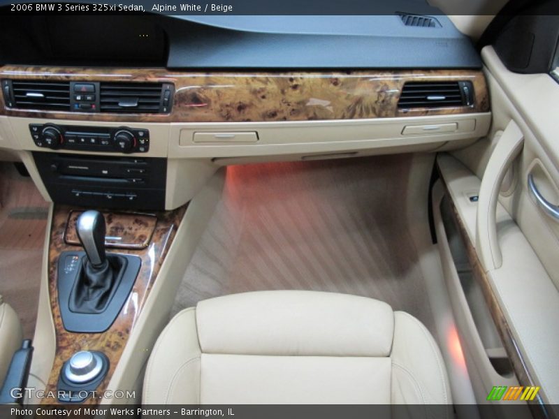 Alpine White / Beige 2006 BMW 3 Series 325xi Sedan