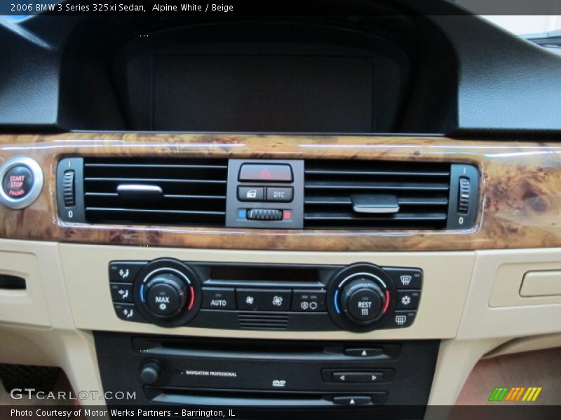 Alpine White / Beige 2006 BMW 3 Series 325xi Sedan