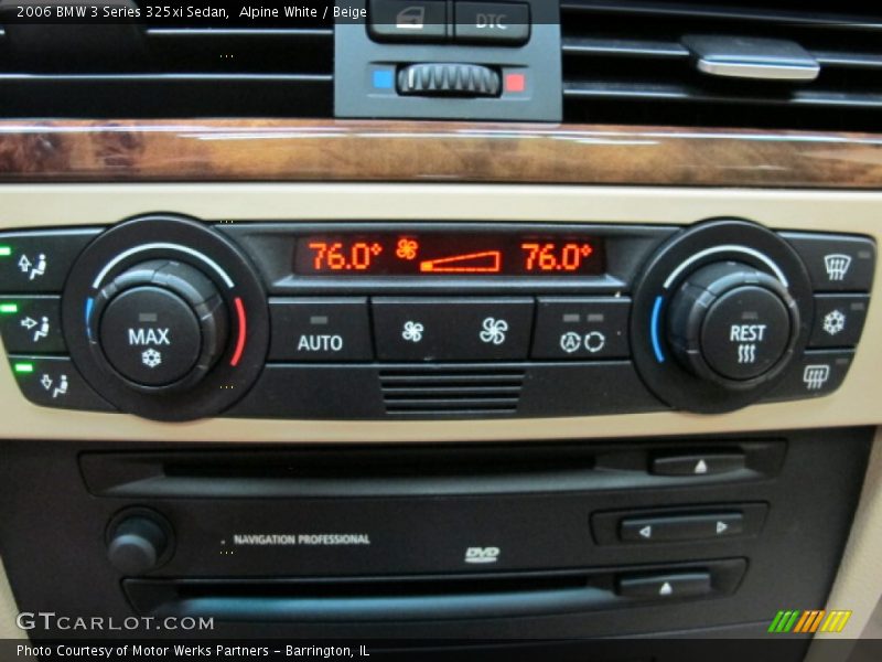Alpine White / Beige 2006 BMW 3 Series 325xi Sedan