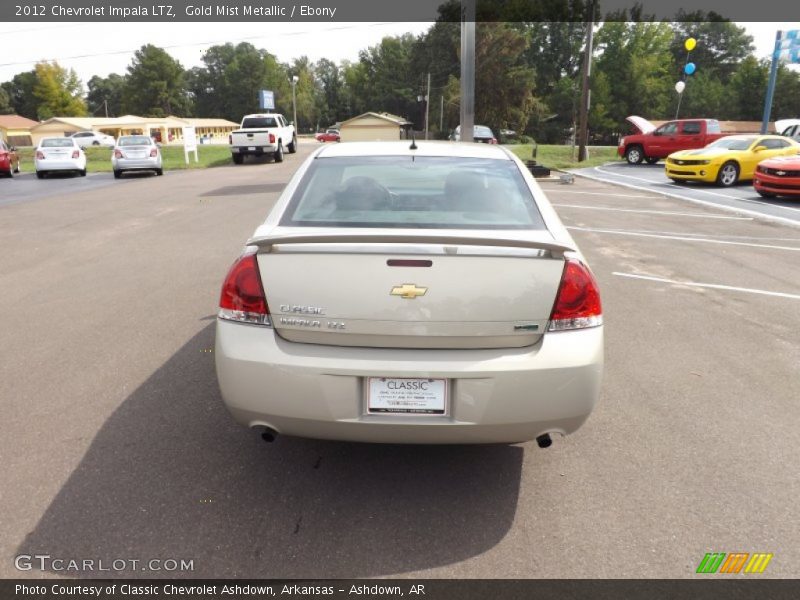 Gold Mist Metallic / Ebony 2012 Chevrolet Impala LTZ