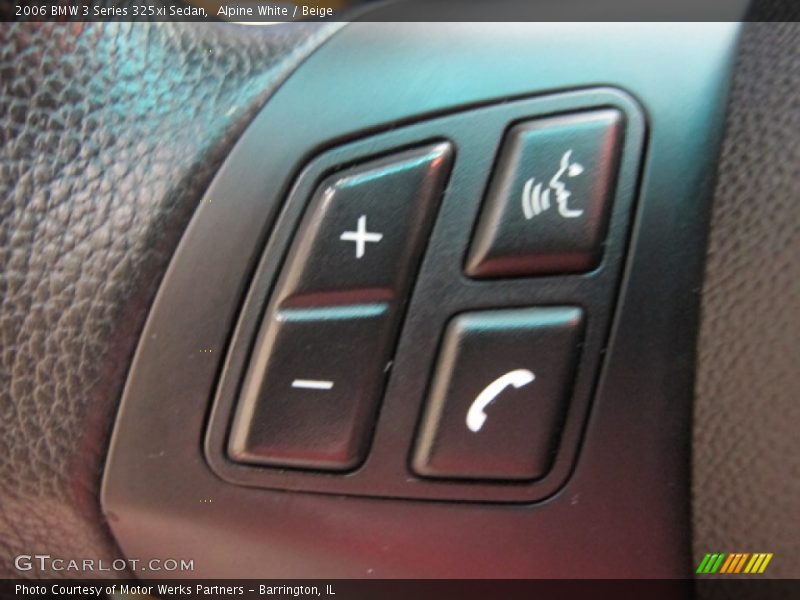 Alpine White / Beige 2006 BMW 3 Series 325xi Sedan