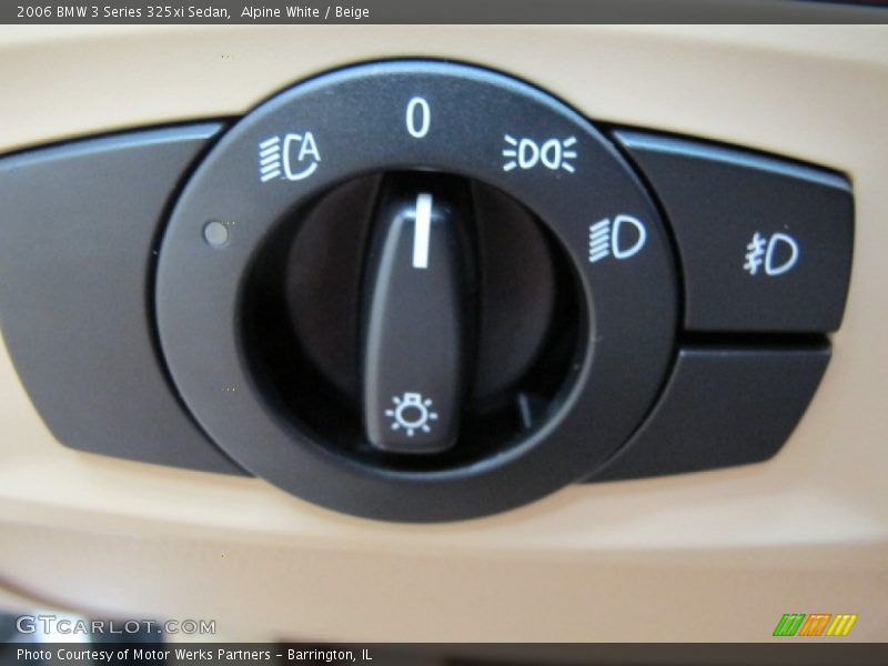 Alpine White / Beige 2006 BMW 3 Series 325xi Sedan