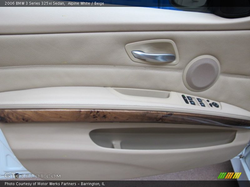 Alpine White / Beige 2006 BMW 3 Series 325xi Sedan