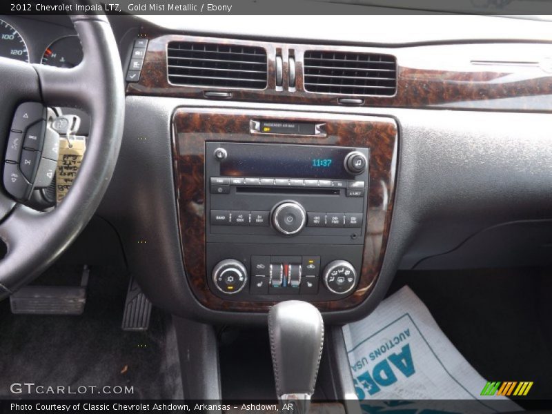 Gold Mist Metallic / Ebony 2012 Chevrolet Impala LTZ
