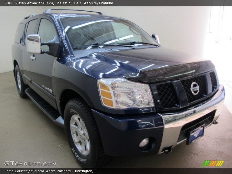 Majestic Blue / Graphite/Titanium 2006 Nissan Armada SE 4x4