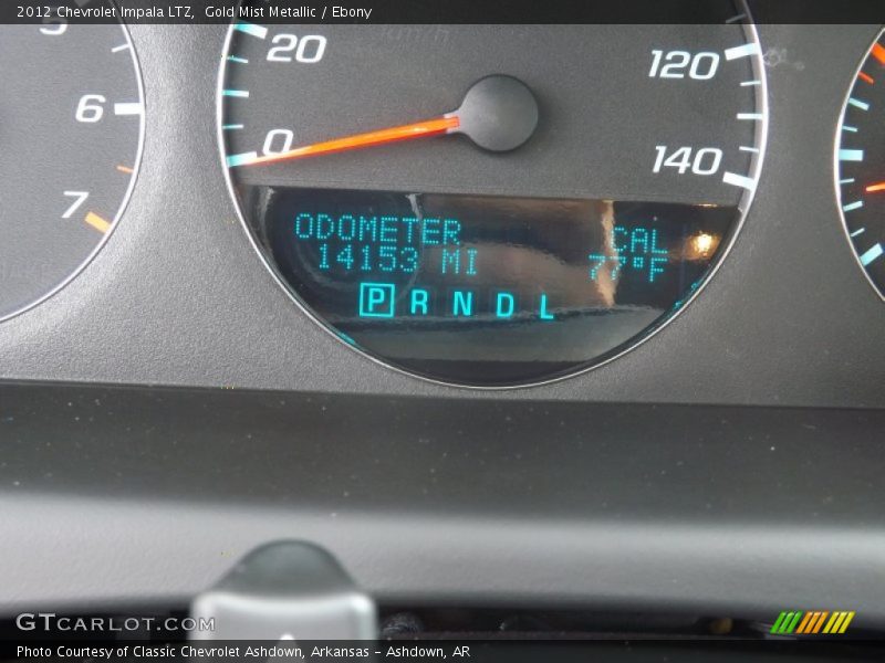 Gold Mist Metallic / Ebony 2012 Chevrolet Impala LTZ