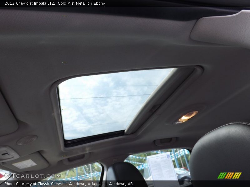 Gold Mist Metallic / Ebony 2012 Chevrolet Impala LTZ