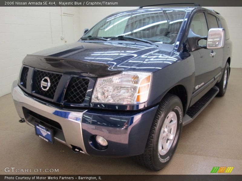 Majestic Blue / Graphite/Titanium 2006 Nissan Armada SE 4x4