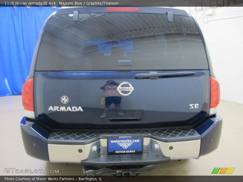 Majestic Blue / Graphite/Titanium 2006 Nissan Armada SE 4x4