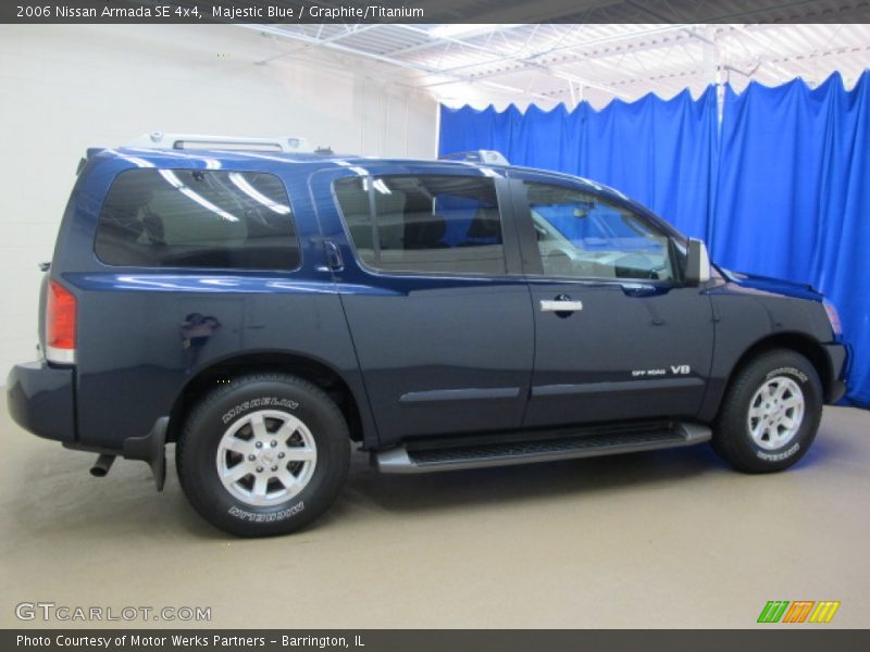 Majestic Blue / Graphite/Titanium 2006 Nissan Armada SE 4x4