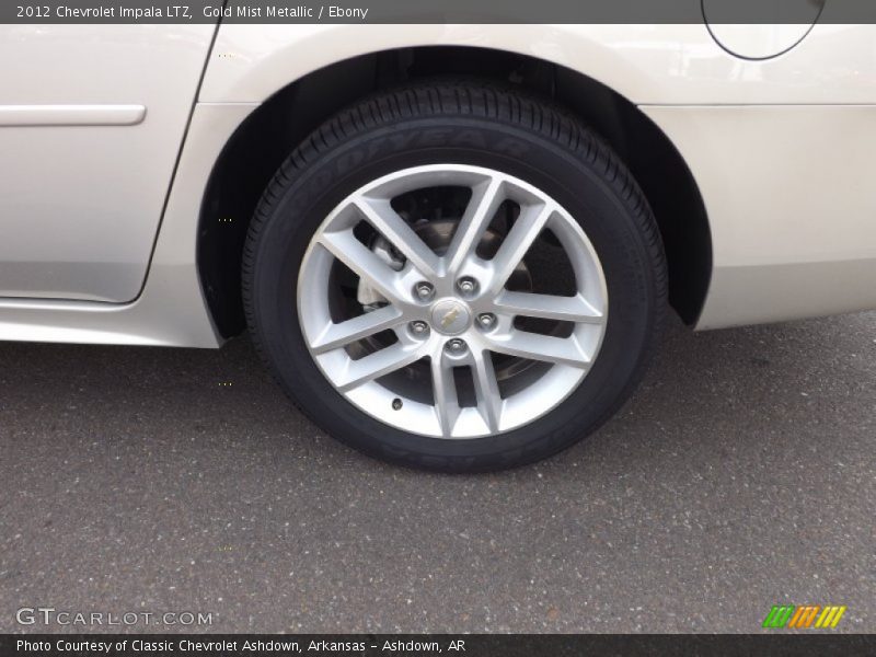 Gold Mist Metallic / Ebony 2012 Chevrolet Impala LTZ