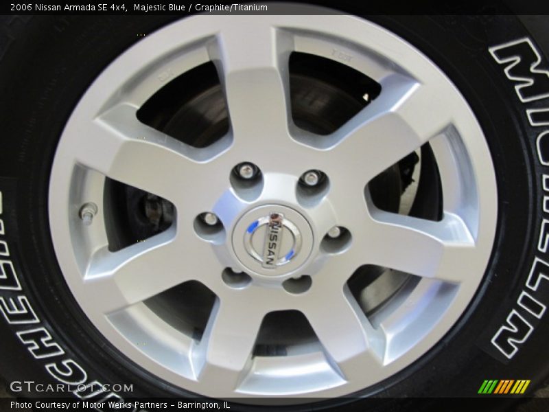 Majestic Blue / Graphite/Titanium 2006 Nissan Armada SE 4x4