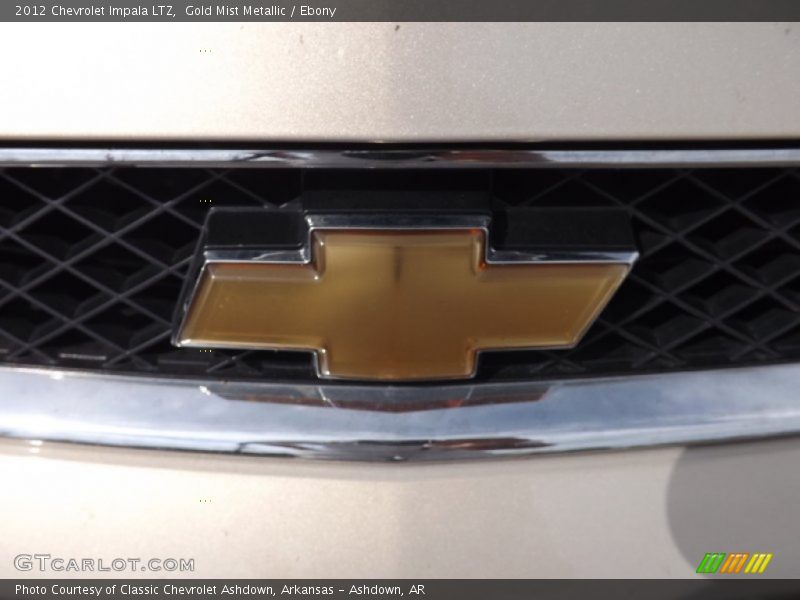 Gold Mist Metallic / Ebony 2012 Chevrolet Impala LTZ